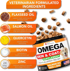 Omega 3 for Dogs - Skin and Coat Supplement - Fish Oil for Dogs 07FC0E-D4 - KOEEK [3]
