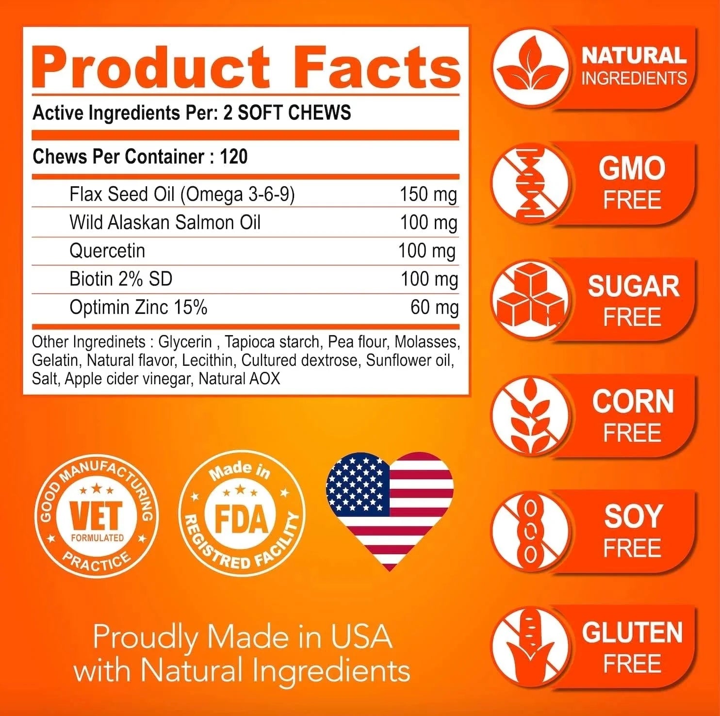 Omega 3 for Dogs - Skin and Coat Supplement - Fish Oil for Dogs 07FC0E-D4 - KOEEK [6]