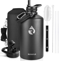 One-gallon insulated kettle, triple-wall vacuum stainless steel (48-hour cold) 07FC0E-D4 - KOEEK [1]