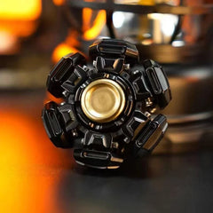Open Armor Linkage Stainless Steel Fidget Spinner - EDC Stress Relief, ADHD Toy 07FC0E-D4 - KOEEK [1]