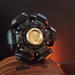 Open Armor Linkage Stainless Steel Fidget Spinner - EDC Stress Relief, ADHD Toy 07FC0E-D4 - KOEEK [3]