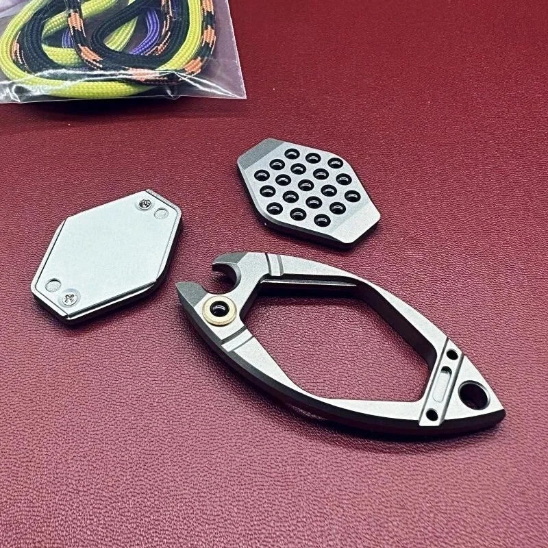 Outdoor EDC Fidget Toy Creative Bubble Fish Fidget Spinner Adult Stress Relief 07FC0E-D4 - KOEEK [3]