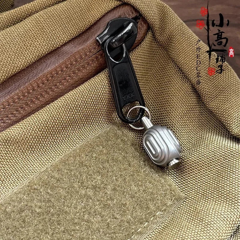 PEI EDC Titanium Lanyard Bead Paracord Necklace Pendant DIY Bracelet Beads Gift 07FC0E-D4 - KOEEK [8]