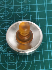PEI Stainless Steel Spinning Top Ceramic Bead EDC Desktop Fidget Spinner EDC Toy 07FC0E-D4 - KOEEK [2]