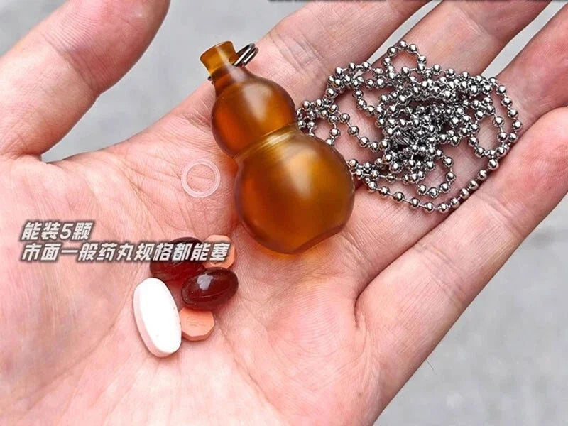 PEI ULTEM Waterproof Pill Case Holder Organizer Box Container EDC Keychain Gift 07FC0E-D4 - KOEEK [8]