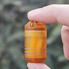 PEI ULTEM Waterproof Pill Case Holder Organizer Box Container Necklace Keychain 07FC0E-D4 - KOEEK [2]