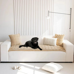 Pet sofa cover, suitable for dogs (brown, 27.6 inches x 70.9 inches) 07FC0E-D4 - KOEEK [2]