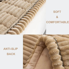 Pet sofa cover, suitable for dogs (brown, 27.6 inches x 70.9 inches) 07FC0E-D4 - KOEEK [3]