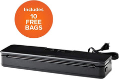 Precision vacuum sealer, includes 10 pre-cut bags, food storage 07FC0E-D4 - KOEEK [2]