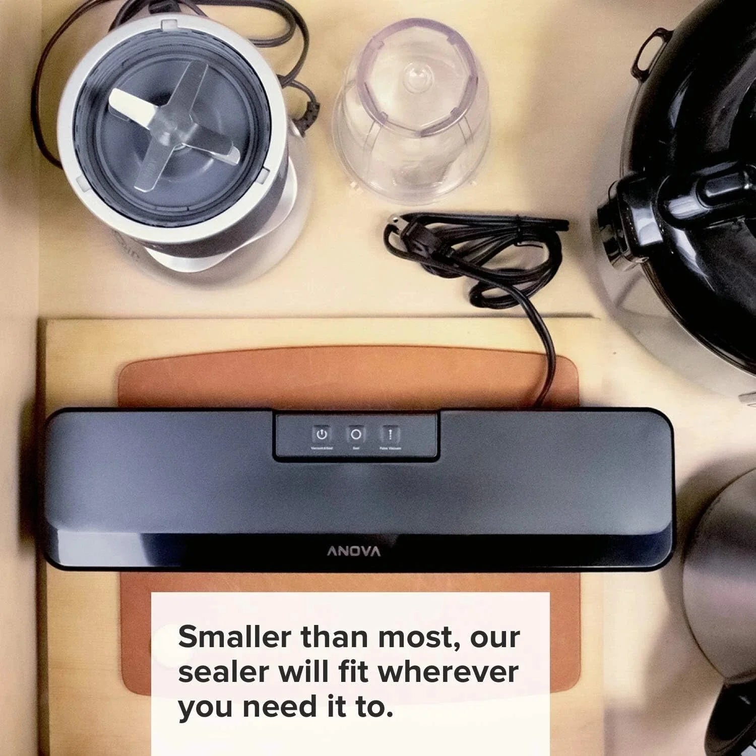 Precision vacuum sealer, includes 10 pre-cut bags, food storage 07FC0E-D4 - KOEEK [5]