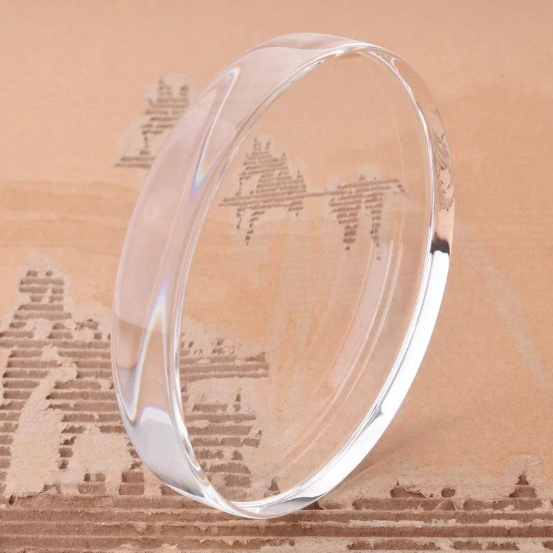 Professional K9 Cristal Glass Lens Base For Spinning Top Size Precise Made 67mm 07FC0E-D4 - KOEEK [2]