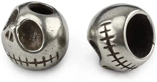 Pumpkin Lanyard Bead Skull Paracord Knife Beads Solid Brass EDC Pendant Tool 07FC0E-D4 - KOEEK [6]