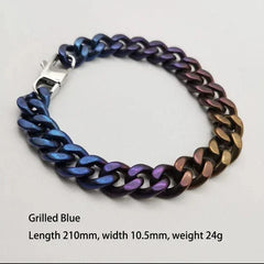 Pure Titanium Bracelet Keychain Anti-Allergic Anti-rust Jewelry Wristband EDC 07FC0E-D4 - KOEEK [3]