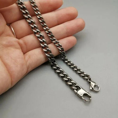 Pure Titanium Bracelet Keychain Anti-Allergic Anti-rust Jewelry Wristband EDC 07FC0E-D4 - KOEEK [9]