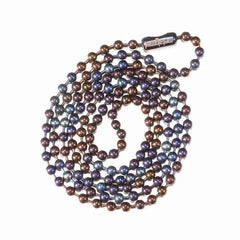 Pure Titanium Round Ball Bead Chain Anti-Allergy Ultralight Necklace 2/2.4/3/4mm 07FC0E-D4 - KOEEK [1]
