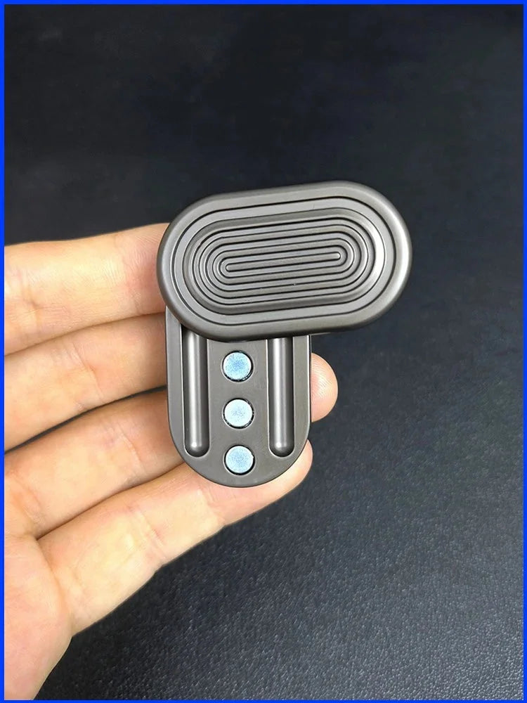 Push Card Portable Slider EDC Alloy Fidget Slider Metal ADHD Anti Stress Toy 07FC0E-D4 - KOEEK [3]