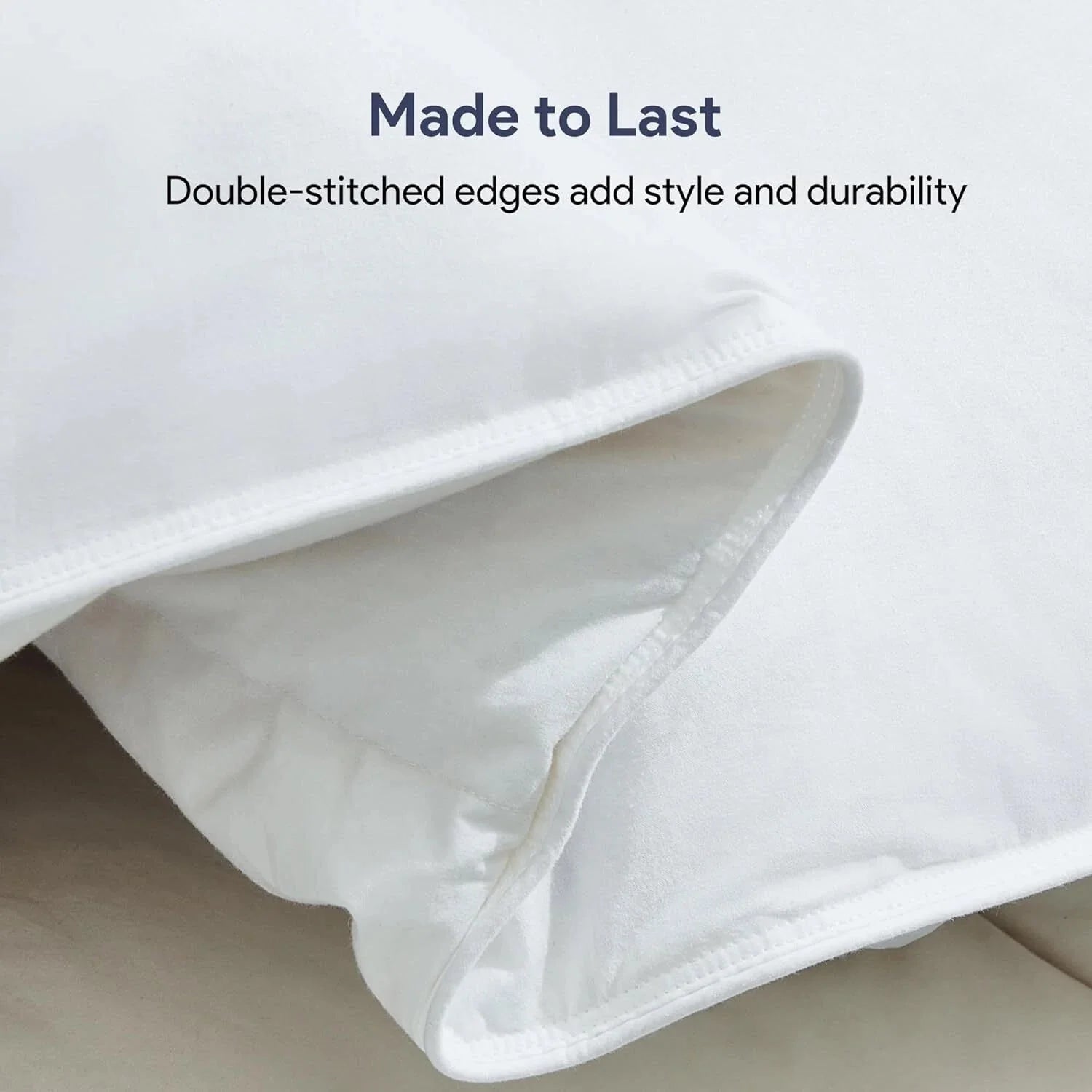 Queen Size All Season White Duvet Cover Super Soft  Cotton Cover Fluffy 07FC0E-D4 - KOEEK [6]