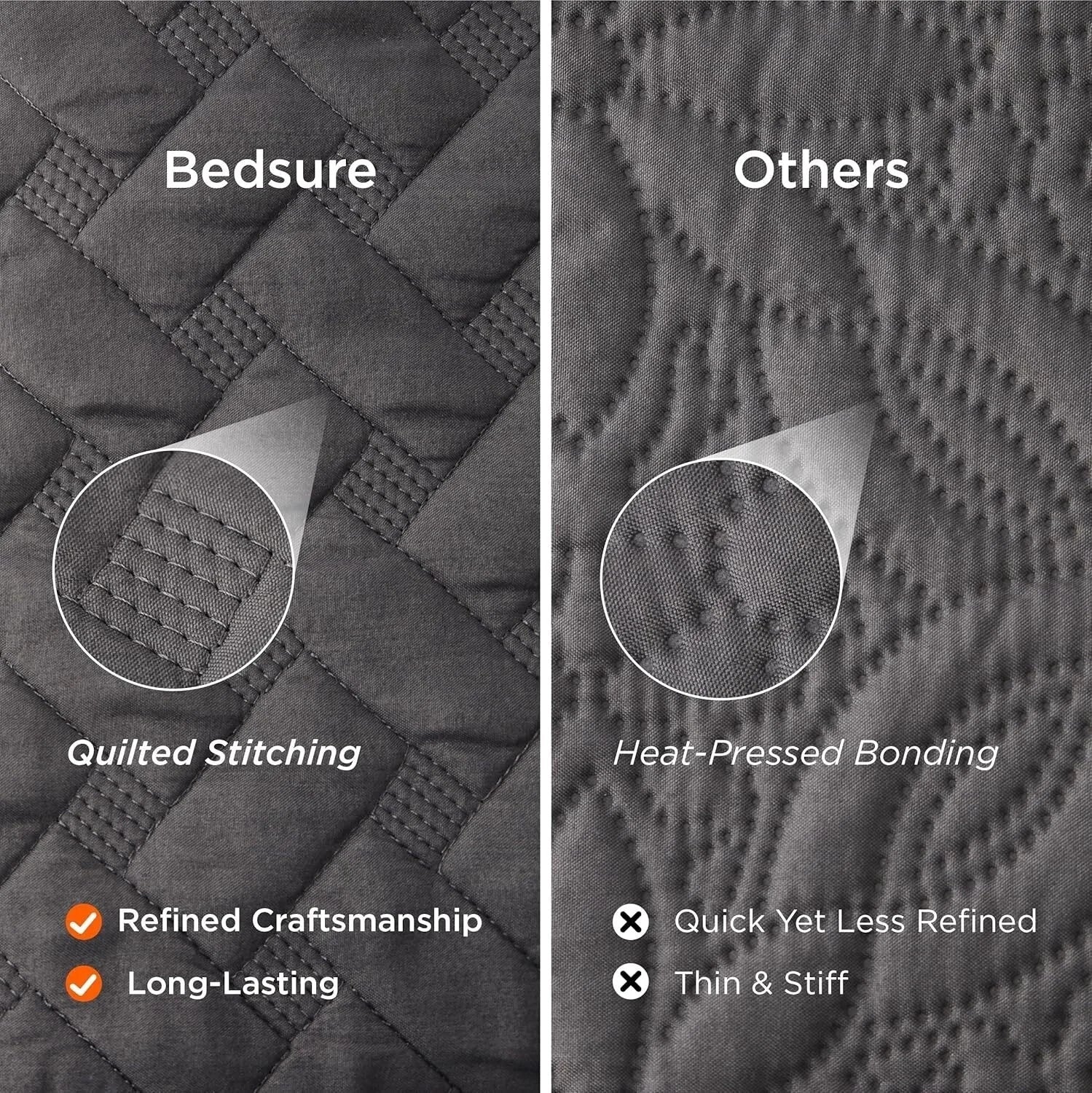 Quilts Queen Size - Lightweight Bedspreads Queen Size with Basket Weave Pattern 07FC0E-D4 - KOEEK [5]