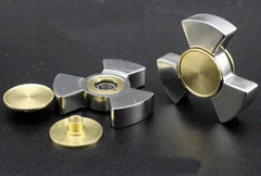 Radiation Three Leaf Fidget Spinner Adult Metal Fidget EDC Toy ADHD Hand Spinner 07FC0E-D4 - KOEEK [3]