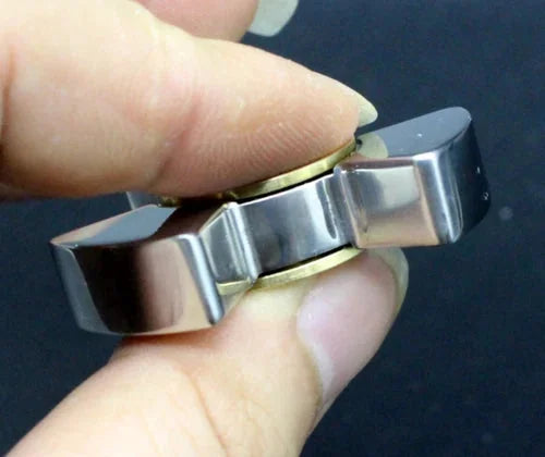 Radiation Three Leaf Fidget Spinner Adult Metal Fidget EDC Toy ADHD Hand Spinner 07FC0E-D4 - KOEEK [6]