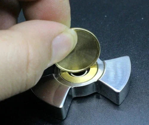 Radiation Three Leaf Fidget Spinner Adult Metal Fidget EDC Toy ADHD Hand Spinner 07FC0E-D4 - KOEEK [8]