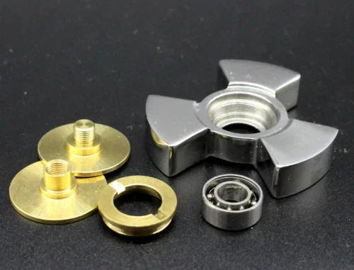 Radiation Three Leaf Fidget Spinner Adult Metal Fidget EDC Toy ADHD Hand Spinner 07FC0E-D4 - KOEEK [9]