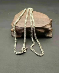 Rare Chinese Miao Tibetan Silver Handmade Necklace Jewelry Noble Women Men Gift RARE - KOEEK [1]