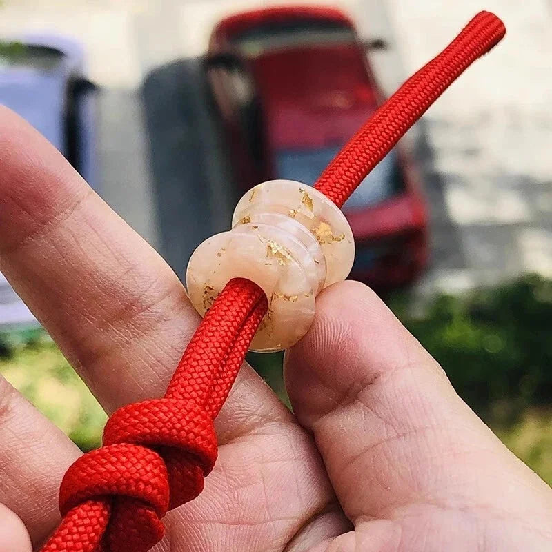 Resin Lanyard Paracord Knife Beads Pendant ecklace DIY Cord Pendants Beads 07FC0E-D4 - KOEEK [7]