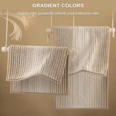 Rugs and Mats Sets, 2 Piece Thick Absorbent Chenille, Non Slip, Soft Shaggy 07FC0E-D4 - KOEEK [4]