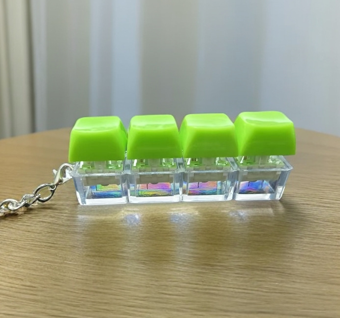 stress relief toys Mechanical Keyboard Keychain KOEEK - KOEEK