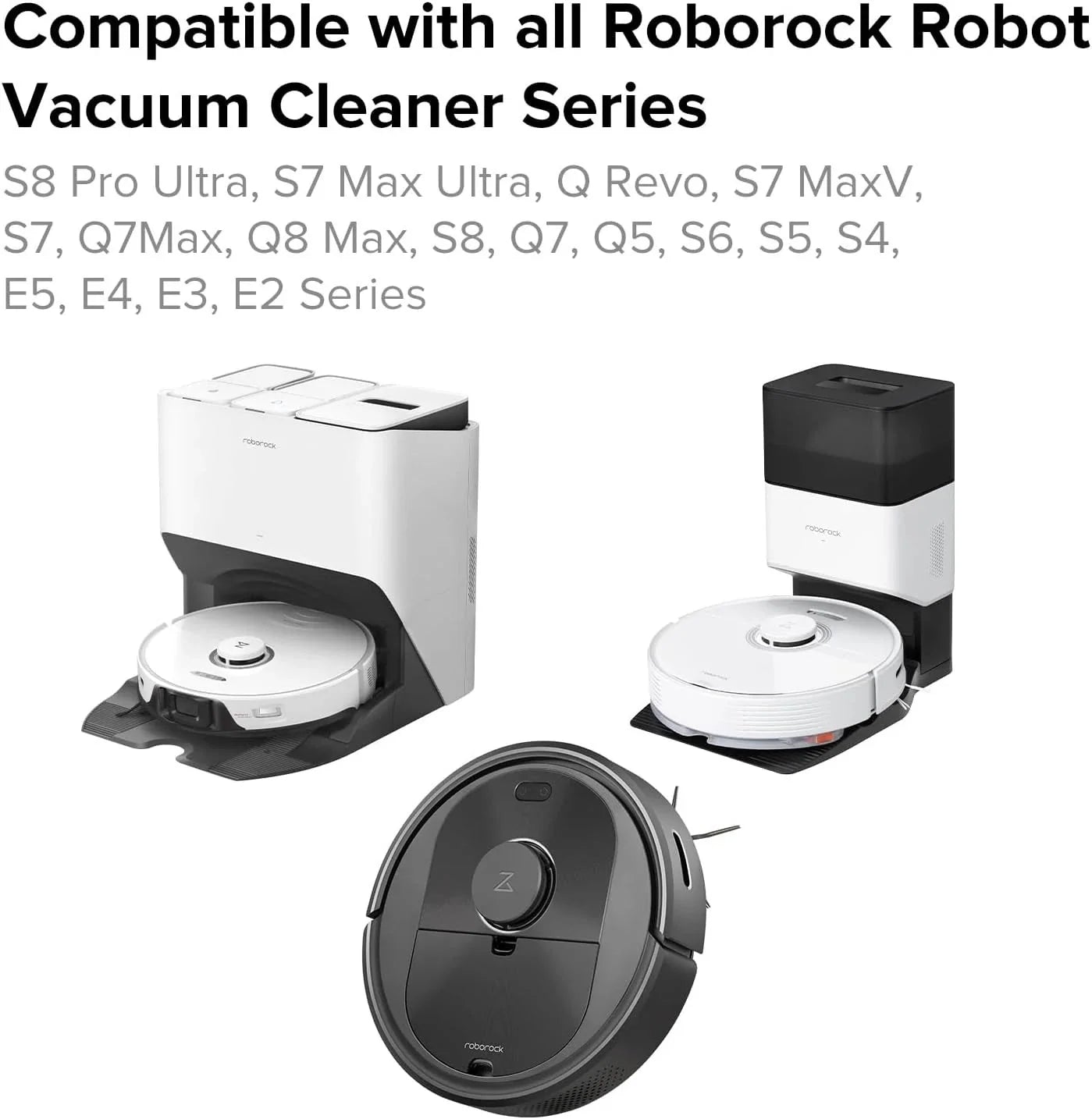 Side brush replacement parts (2 pieces) series robot vacuum cleaner, white. 07FC0E-D4 - KOEEK [3]