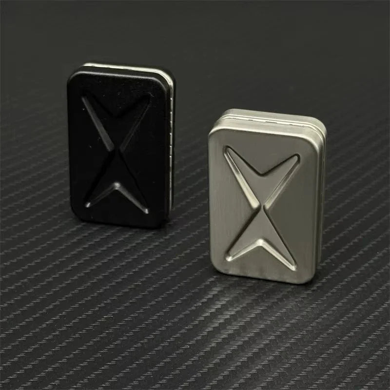 Simple X EDC Fidget Slider Zinc Alloy Push Fidget Toy Fashion Metal ADHD Tools 07FC0E-D4 - KOEEK [1]