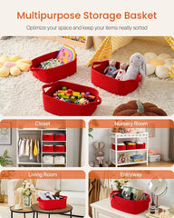 Small woven basket, dimensions: 14 x 10 x 5.6 inches 07FC0E-D4 - KOEEK [4]