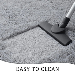 Soft Runner Rugs for Bedroom Living Room Plush Fluffy Rug 2x6 Feet, Shag Furry 07FC0E-D4 - KOEEK [4]
