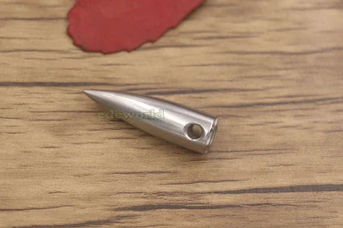 Solid TC4 Titanium Alloy Keychain Necklace Pendant Outdoor Survival EDC WR-III 07FC0E-D4 - KOEEK [3]