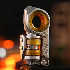 Stainless Steel EDC Fidget Toy Focus Pusher Egg, ADHD Stress Relief Gift 07FC0E-D4 - KOEEK [2]