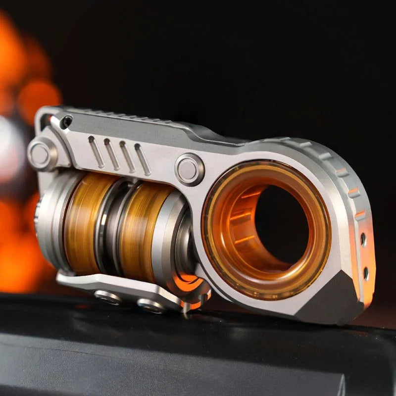 Stainless Steel EDC Fidget Toy Focus Pusher Egg, ADHD Stress Relief Gift 07FC0E-D4 - KOEEK [3]