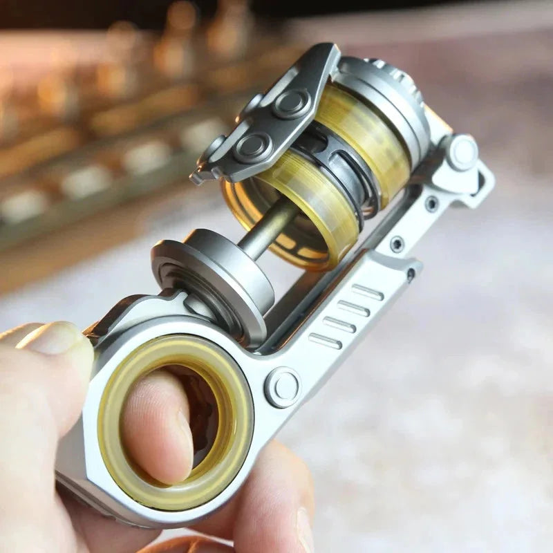 Stainless Steel EDC Fidget Toy Focus Pusher Egg, ADHD Stress Relief Gift 07FC0E-D4 - KOEEK [8]