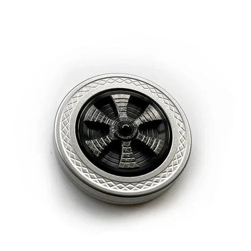 Stainless Steel Fidget Slider Spinning Top Stress Relief Fidget Spinner EDC Toys 07FC0E-D4 - KOEEK [6]