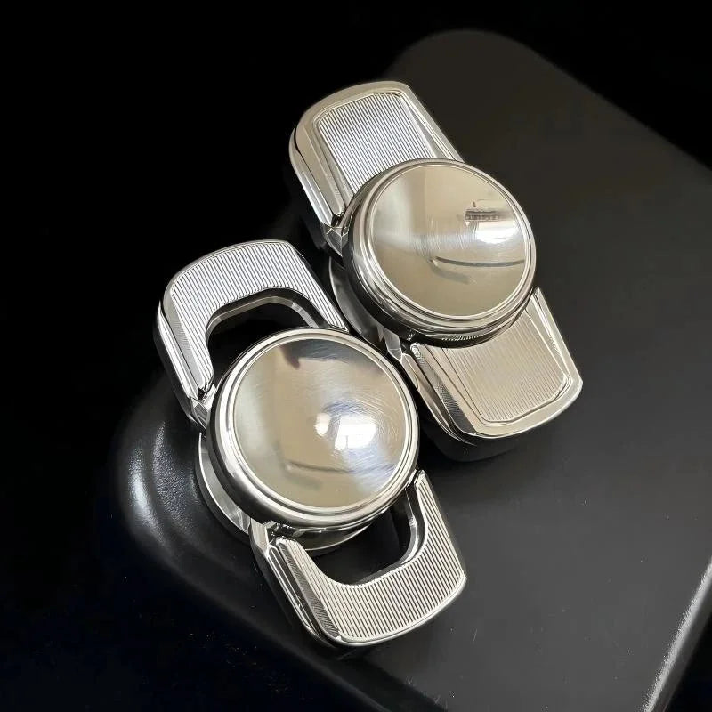 Stainless Steel Fidget Spinner Stress Anxiety Relief Metal Fidget Toys EDC Gift 07FC0E-D4 - KOEEK [2]