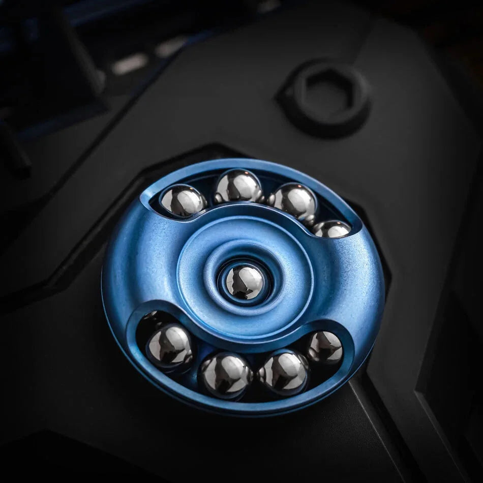 Star Ring Haptic Clicker EDC Hand Spinner Adult Metal Fidget Toys ADHD Tool gift 07FC0E-D4 - KOEEK [5]