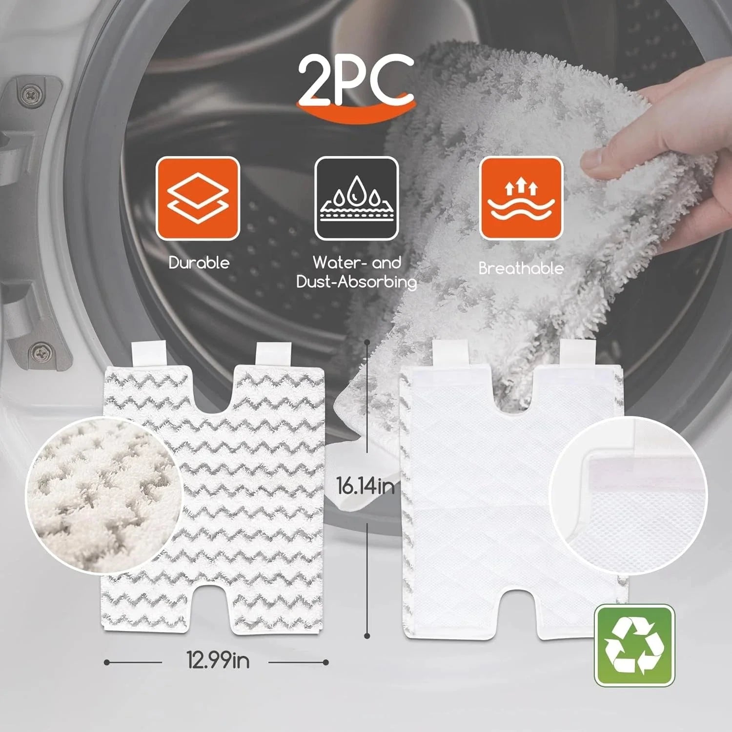 Steam mop, specially designed for floor cleaning 07FC0E-D4 - KOEEK [5]