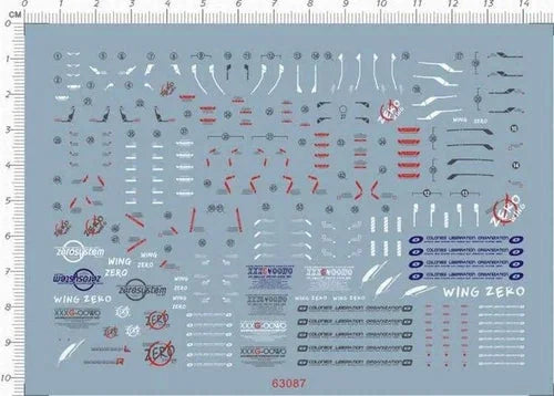 Super Detail Up 1/144 RG Wing Zero EW GDM Model Kit Water Slide Decal 60387 07FC0E-D4 - KOEEK [1]