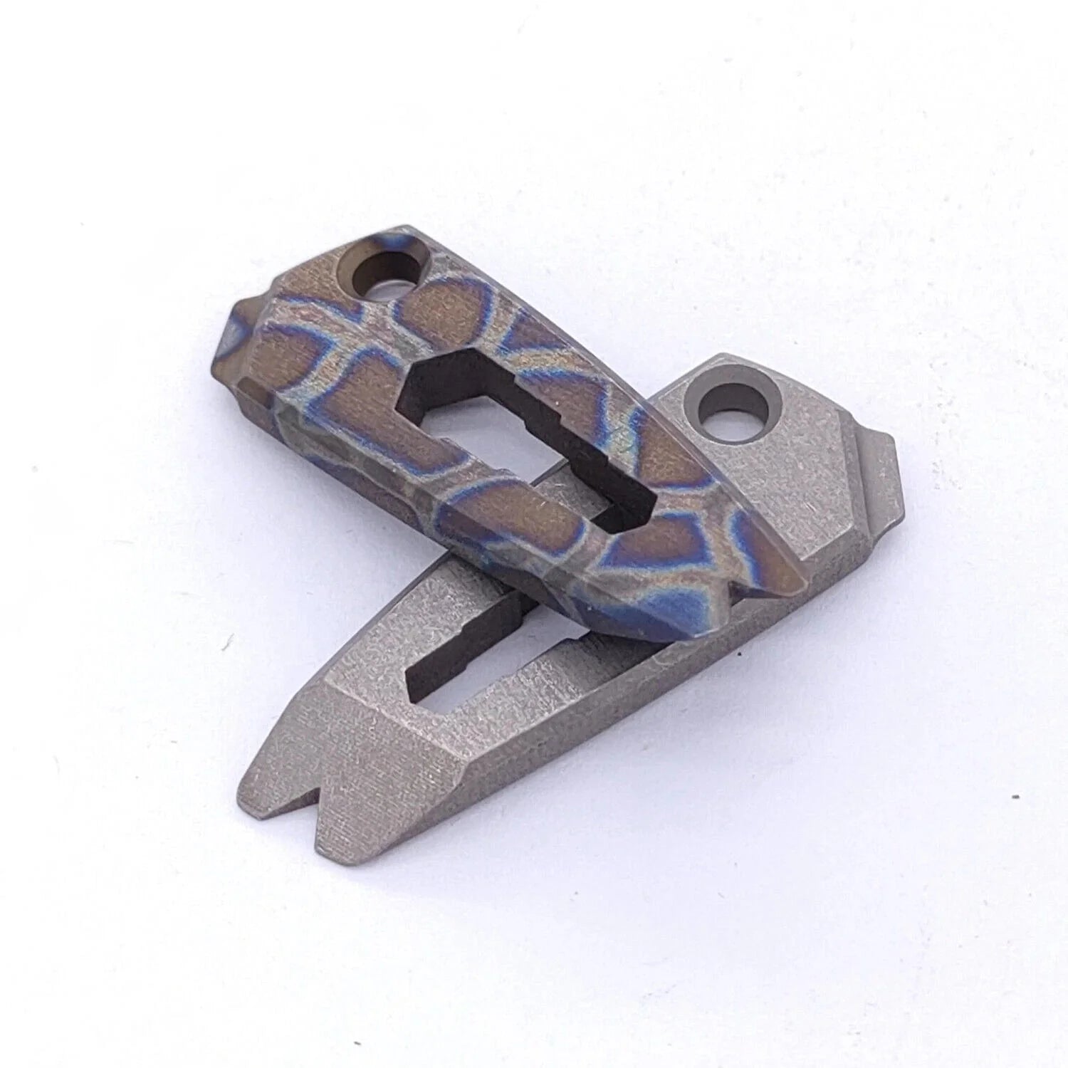 TC4 Titanium Alloy EDC Multi Tools Crowbar Pry Bar Outdoor Portable Screwdriver 07FC0E-D4 - KOEEK [2]