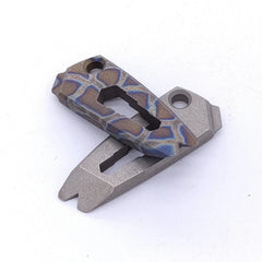 TC4 Titanium Alloy EDC Multi Tools Crowbar Pry Bar Outdoor Portable Screwdriver 07FC0E-D4 - KOEEK [2]