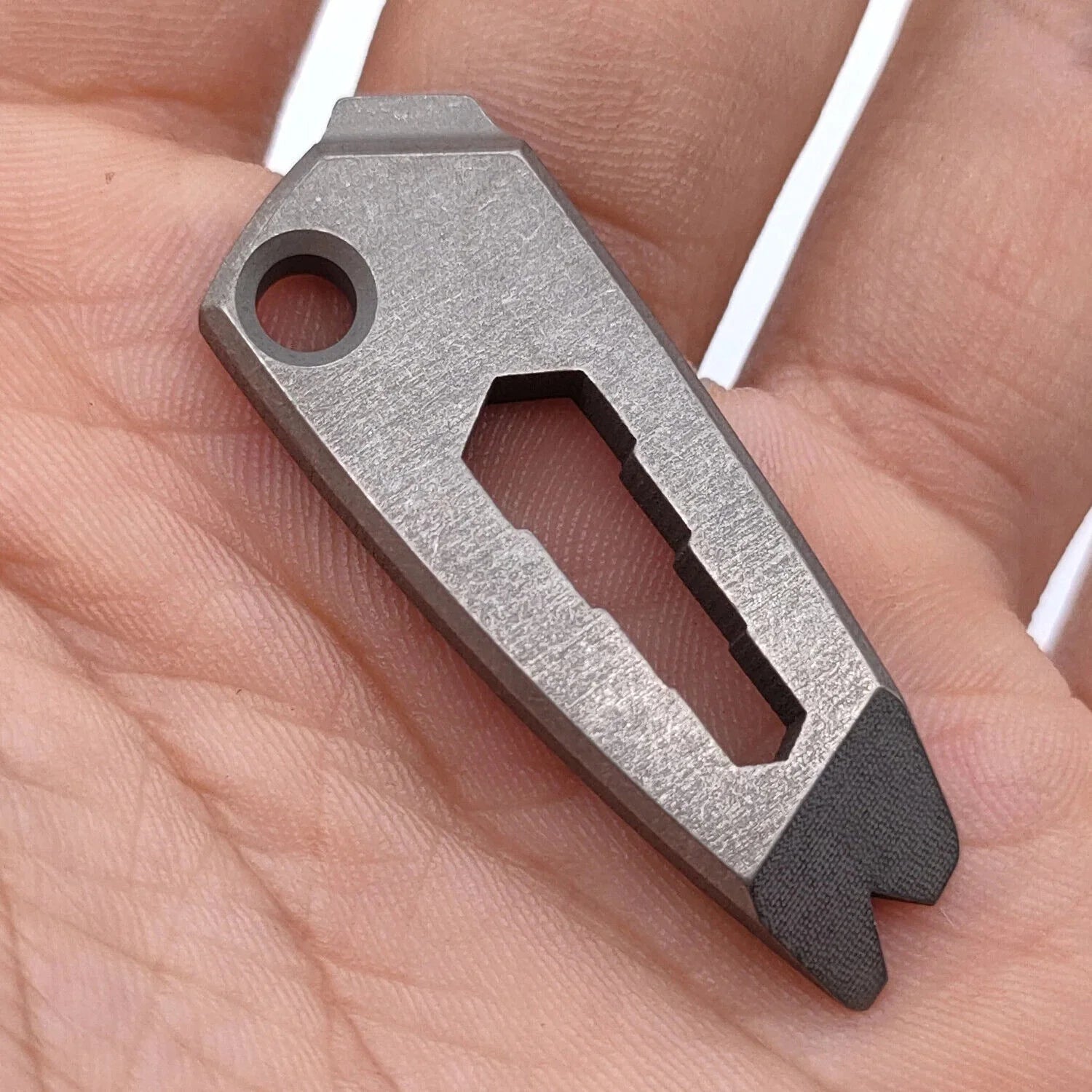 TC4 Titanium Alloy EDC Multi Tools Crowbar Pry Bar Outdoor Portable Screwdriver 07FC0E-D4 - KOEEK [5]