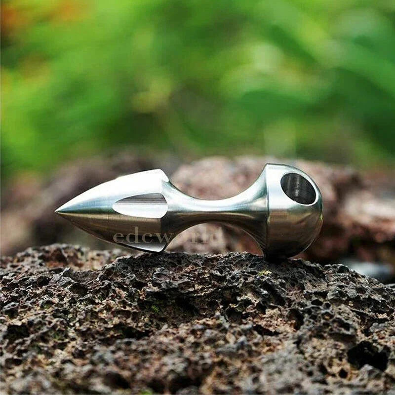 TC4 Titanium Alloy Waterproof Box keychain Necklace Pendant Outdoor EDC Tool 07FC0E-D4 - KOEEK [11]