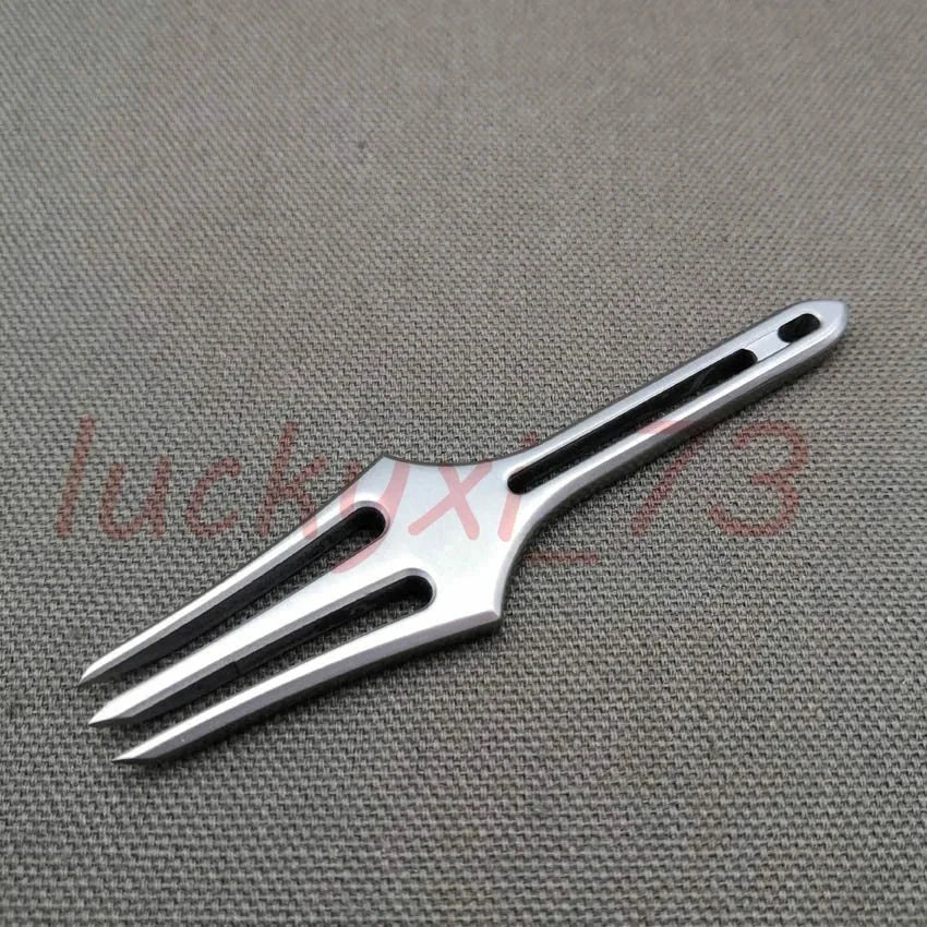 TC4 titanium Multifunction Crowbar Harpoon fork outdoor camping tool EDC 07FC0E-D4 - KOEEK [1]