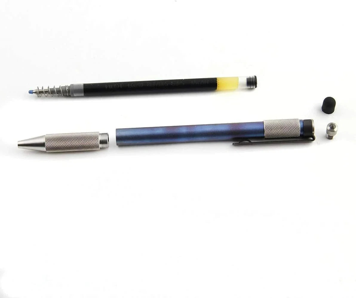 TITANER Titanium Writing Pen EDC Outdoor Multi Tools Portable Touch Screen Pen 07FC0E-D4 - KOEEK [6]