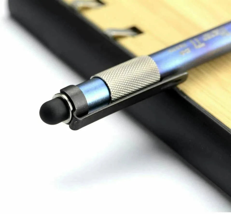 TITANER Titanium Writing Pen EDC Outdoor Multi Tools Portable Touch Screen Pen 07FC0E-D4 - KOEEK [8]